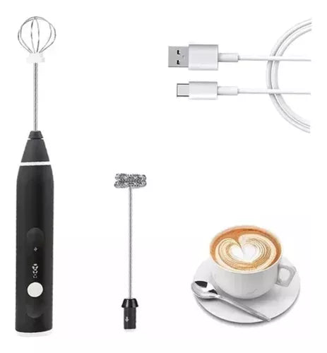 MINI BATIDOR MANUAL RECARGABLE.        ⭐⭐⭐⭐⭐