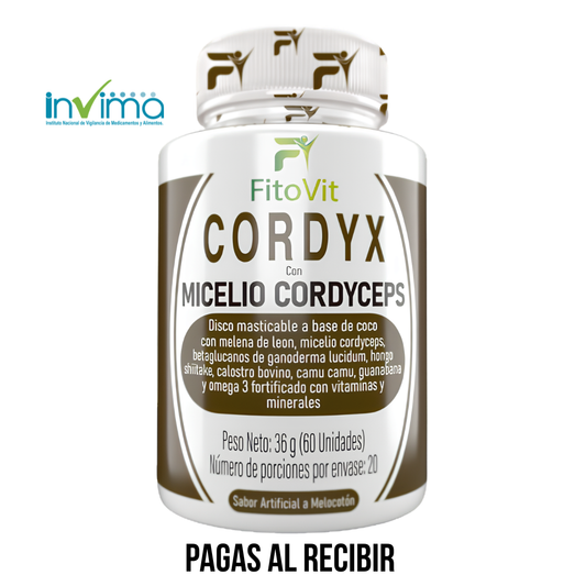 CORDYX  CON (CORDYCEPS) X 60 UNIDADES.