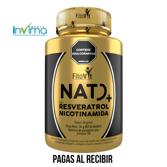 NAD+ RESVERATROL X 60 UNIDADES.